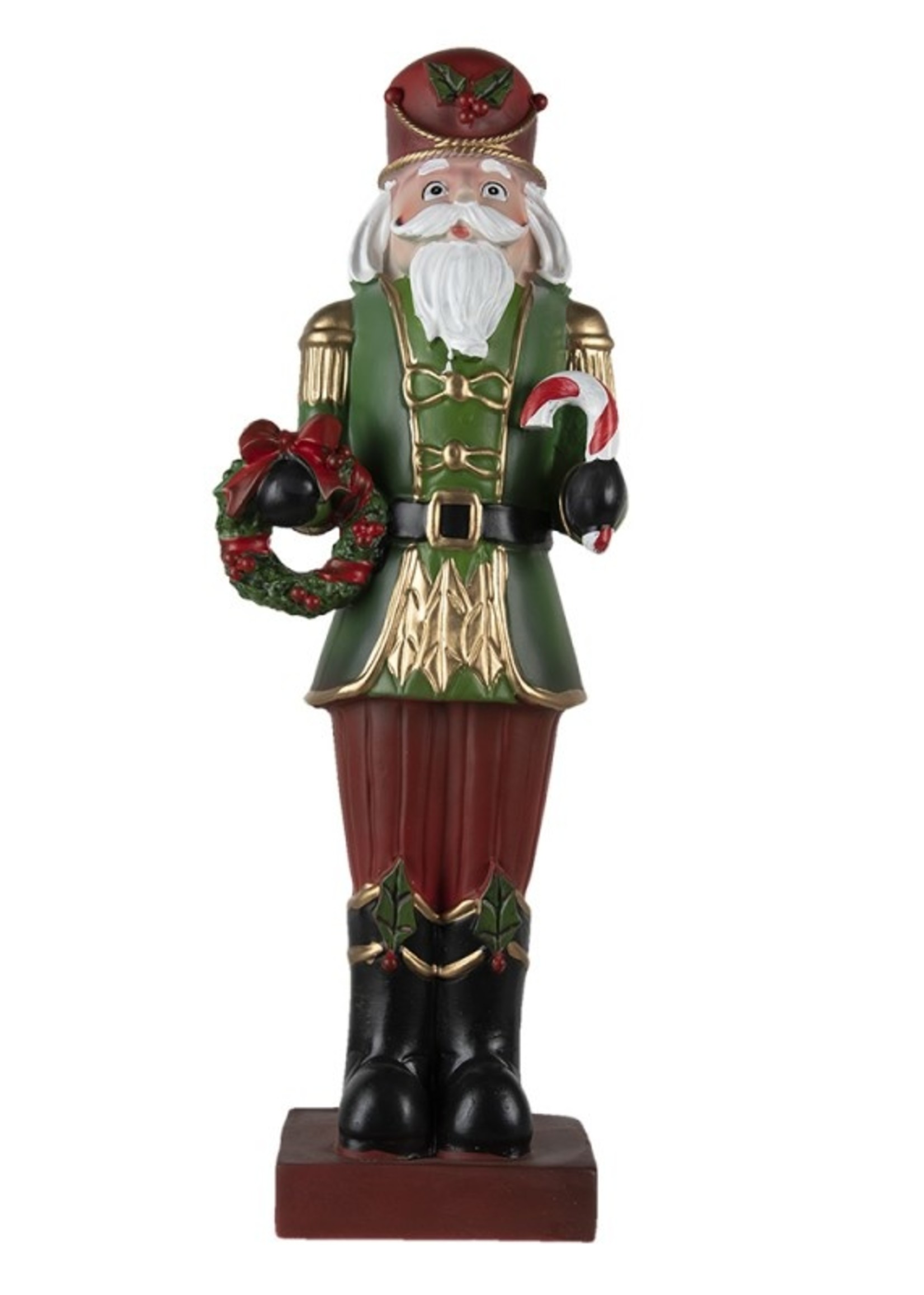 Clayre & Eef Decoratie notenkraker 17*10*47cm 6PR4757