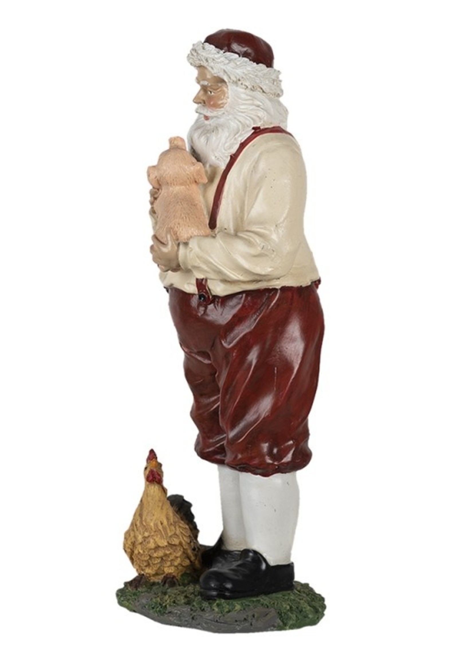 Clayre & Eef Kerstman 11*9*27 cm 6PR4755