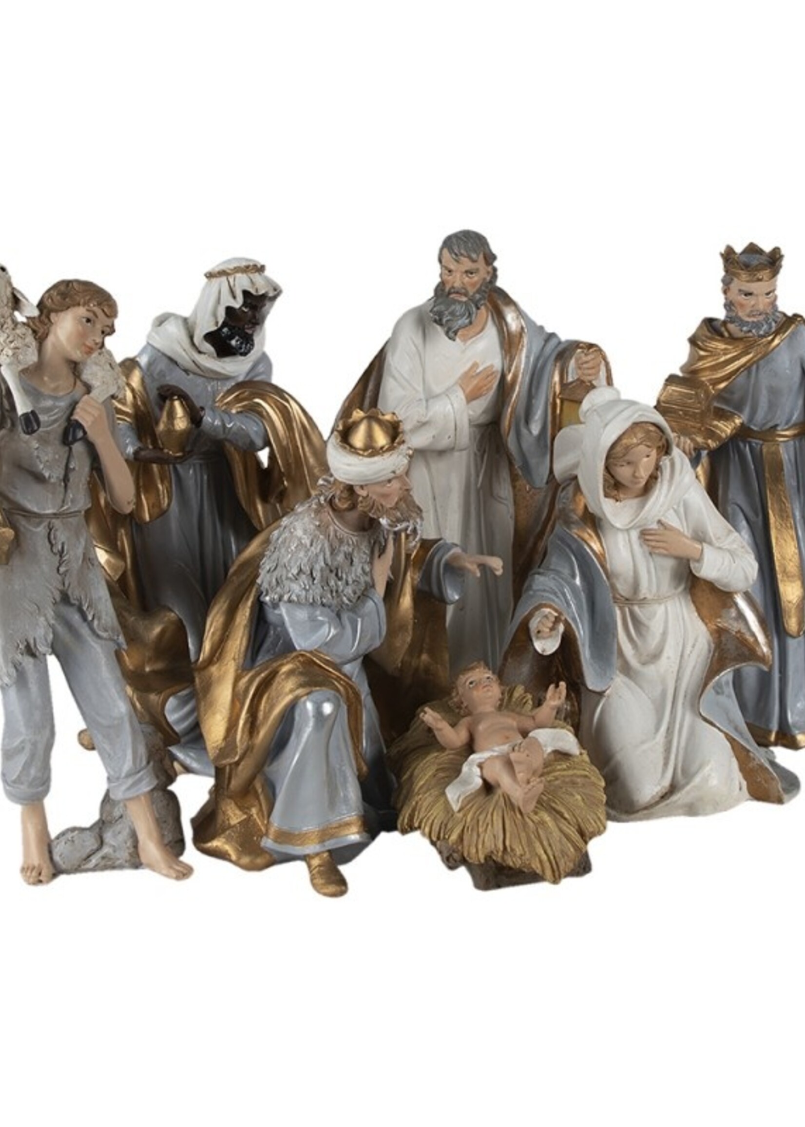 Clayre & Eef Santons de Noël (7) 19*11*30 cm 6PR4753