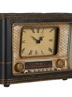 Clayre & Eef Klok radio 24*17*7 cm 6KL0742