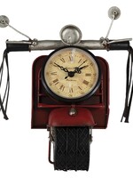 Clayre & Eef Klok motor 19*12*25 cm 6KL0740