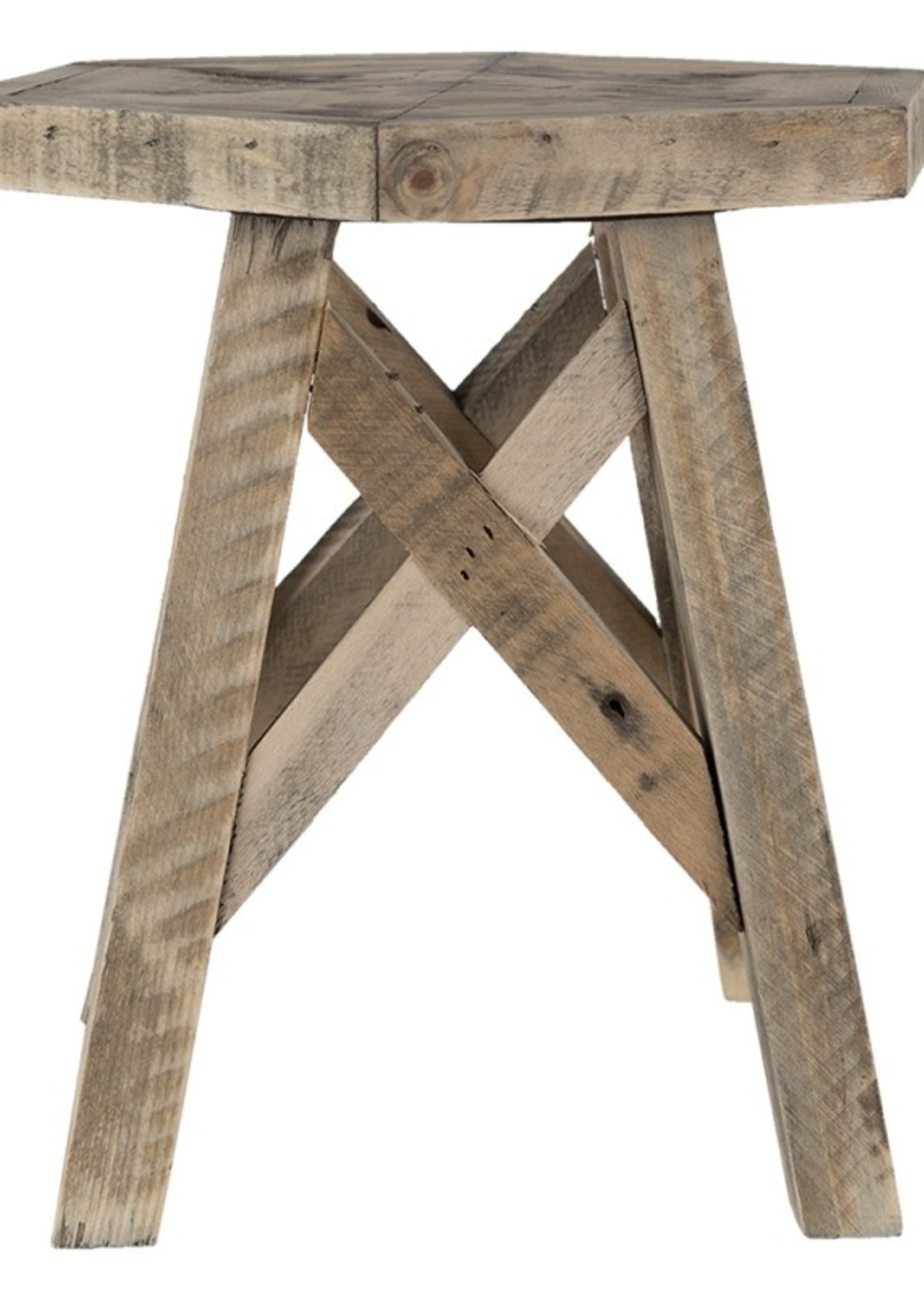 Clayre & Eef Plantentafeltje 22*22*25 cm 6H2094