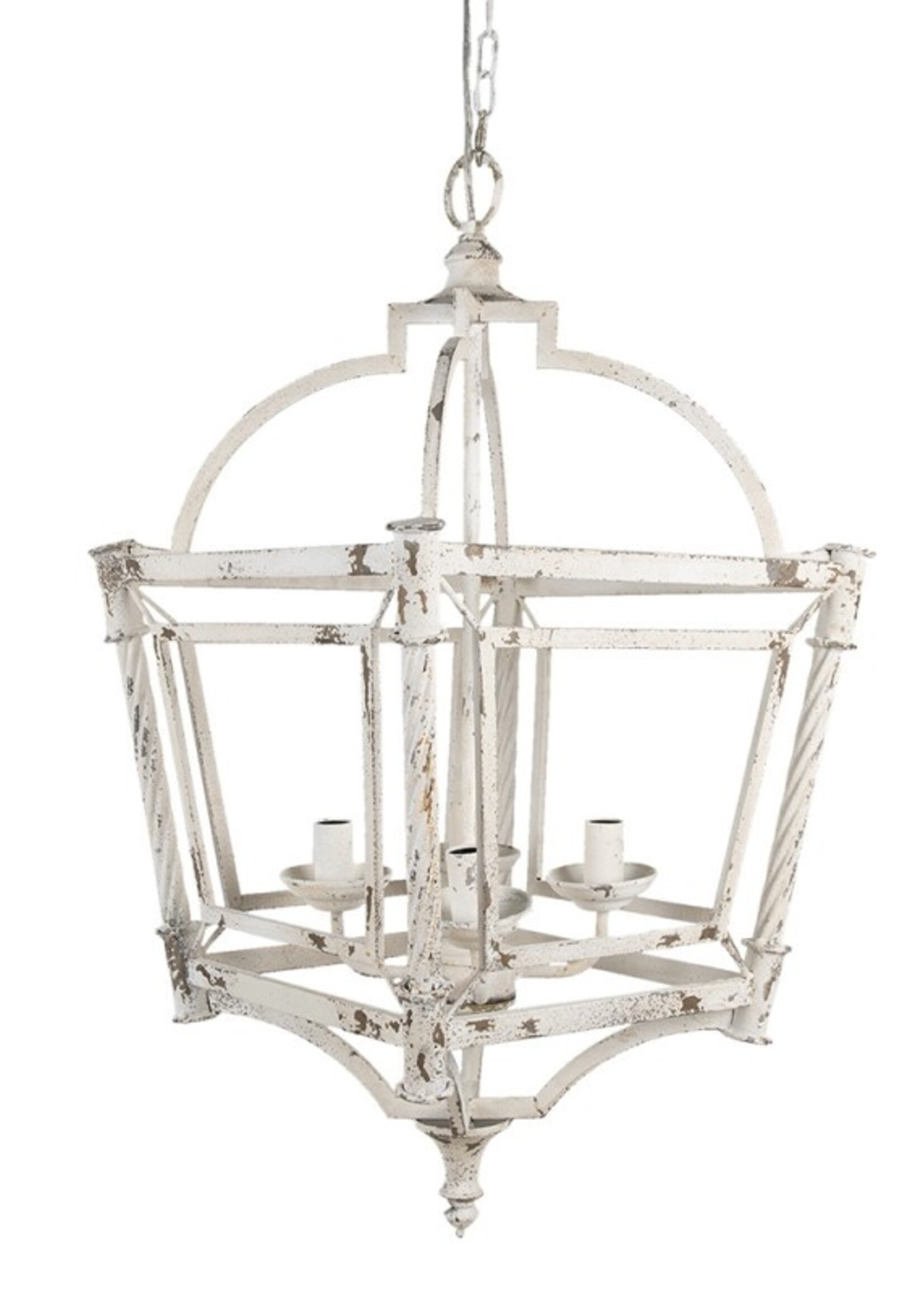 Clayre & Eef Lampe suspendue 40*40*84 cm E14/max 4*60W 5LMP650