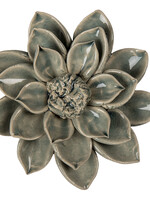 Clayre & Eef Decoratie bloem Ø 14*4 cm 6CE1331