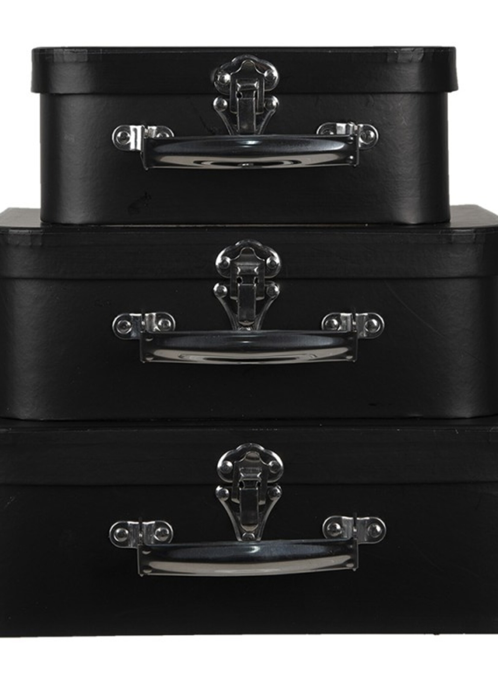 Clayre & Eef Décoration valise (3) 30*22*10/25*19*9/20*16*8 cm 65019