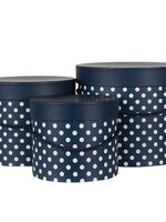 Clayre & Eef Hoedendoos (3) Ø 23*20 / Ø 20*17 / Ø 17*14 cm 65010
