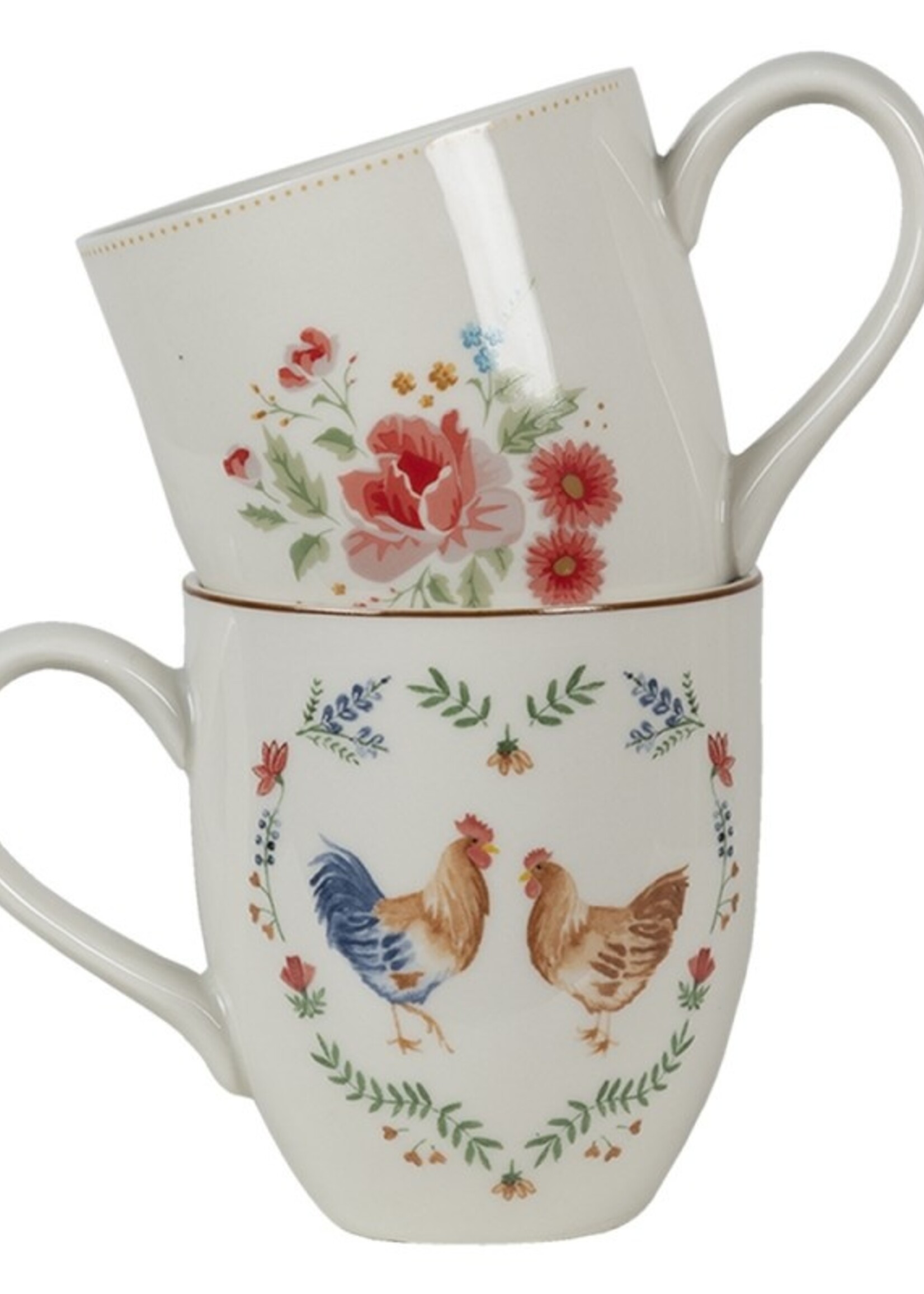 Clayre & Eef Mok 11*8*9 cm / 300 ml CARMU