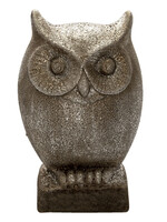 Clayre & Eef Décoration hibou 17*13*29 cm 6CE1305