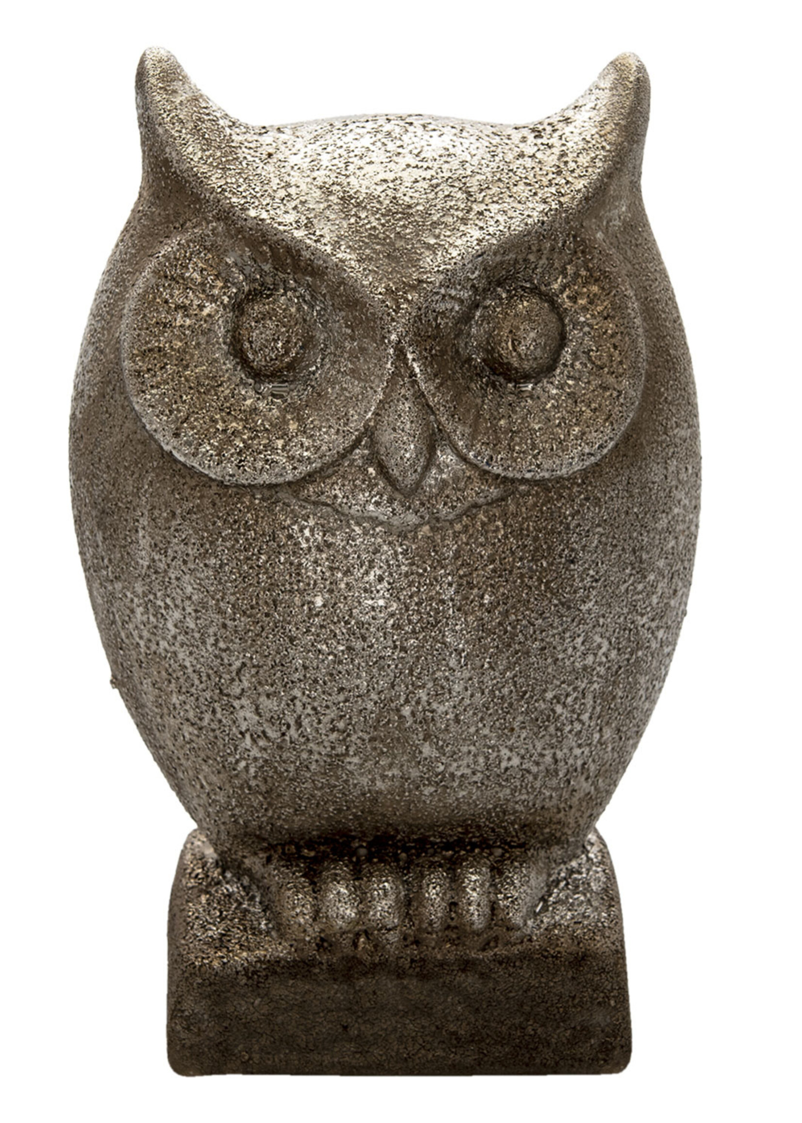 Clayre & Eef Decoratie uil 17*13*29 cm 6CE1305