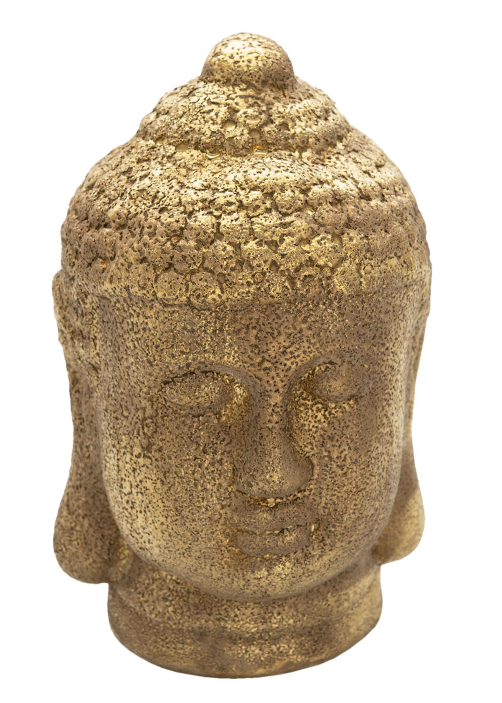 Clayre & Eef Statue tete de Bouddha 14*14*23 cm 6CE1304