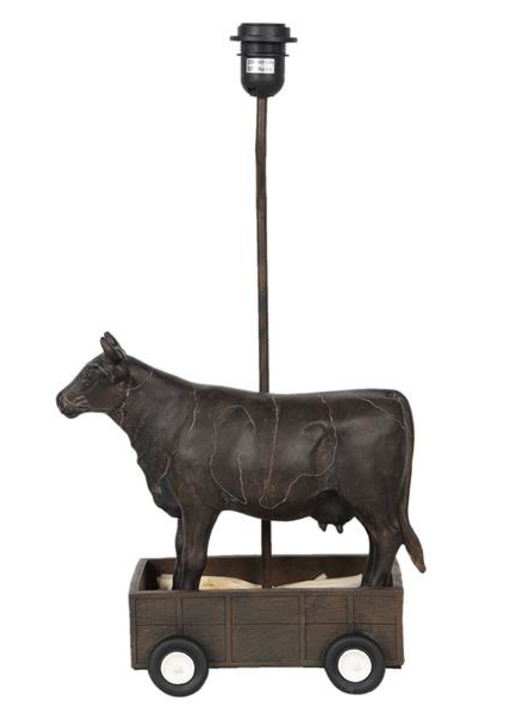 Clayre & Eef Lampe de table 30*17*56 cm E27/max 1*60W 6LMP644