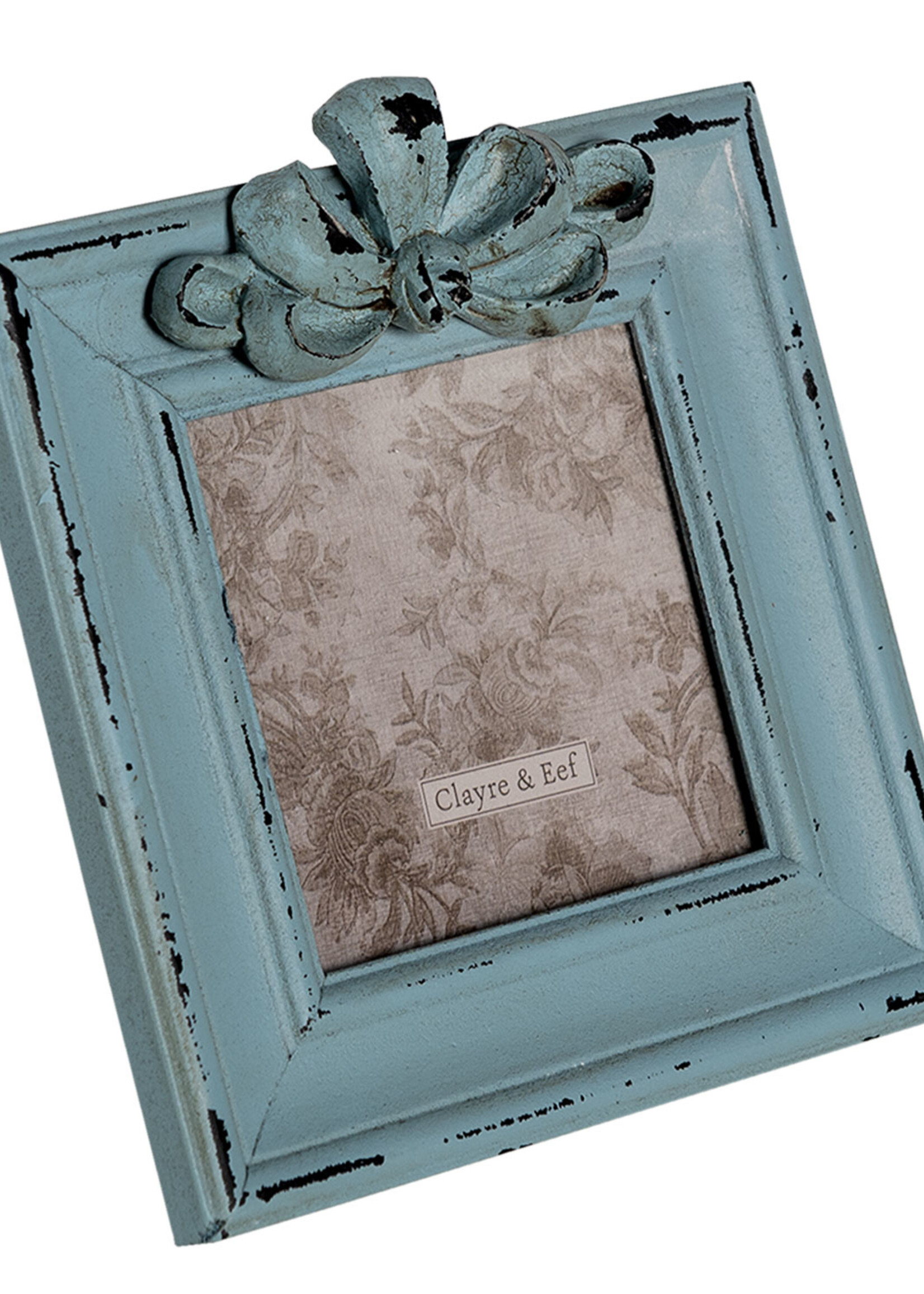 Clayre & Eef Cadre photo 16*2*17 cm / 10*10 cm 2F0892