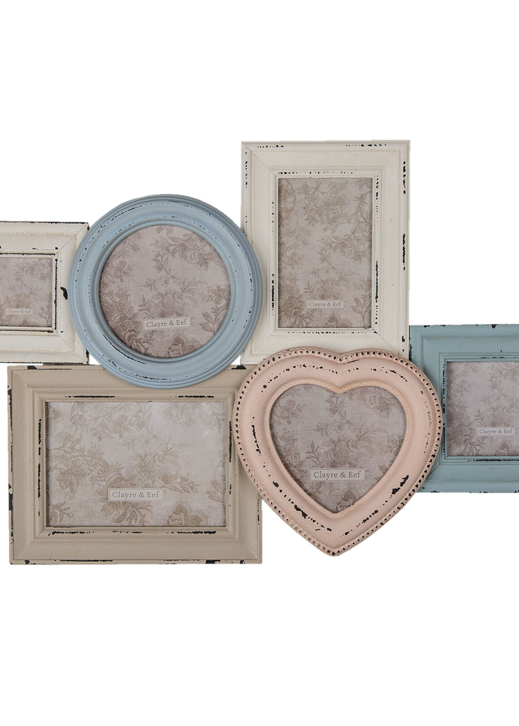 Clayre & Eef Fotolijst 60*3*40 cm (6) 2F0893
