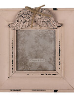 Clayre & Eef Cadre photo 14*2*14 cm / 7*7 cm 2F0888