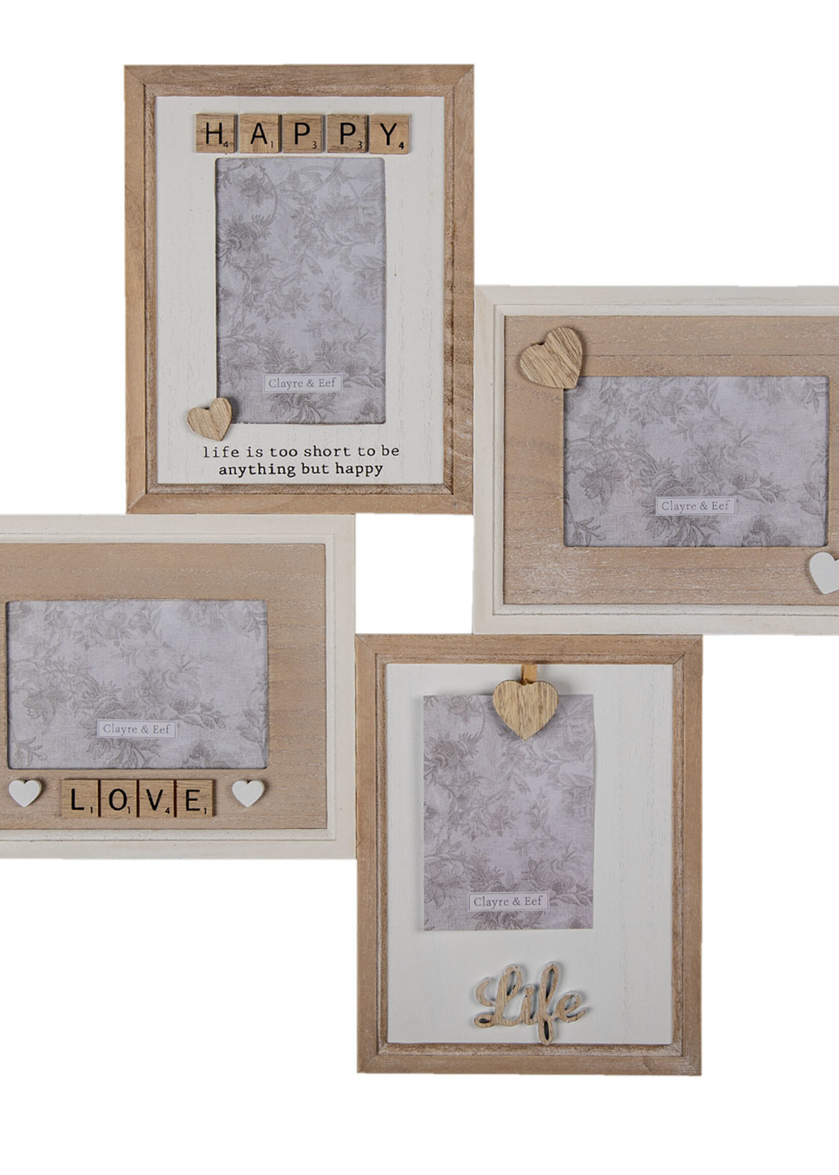 Clayre & Eef Cadre photo 54*2*54 cm 2F0856