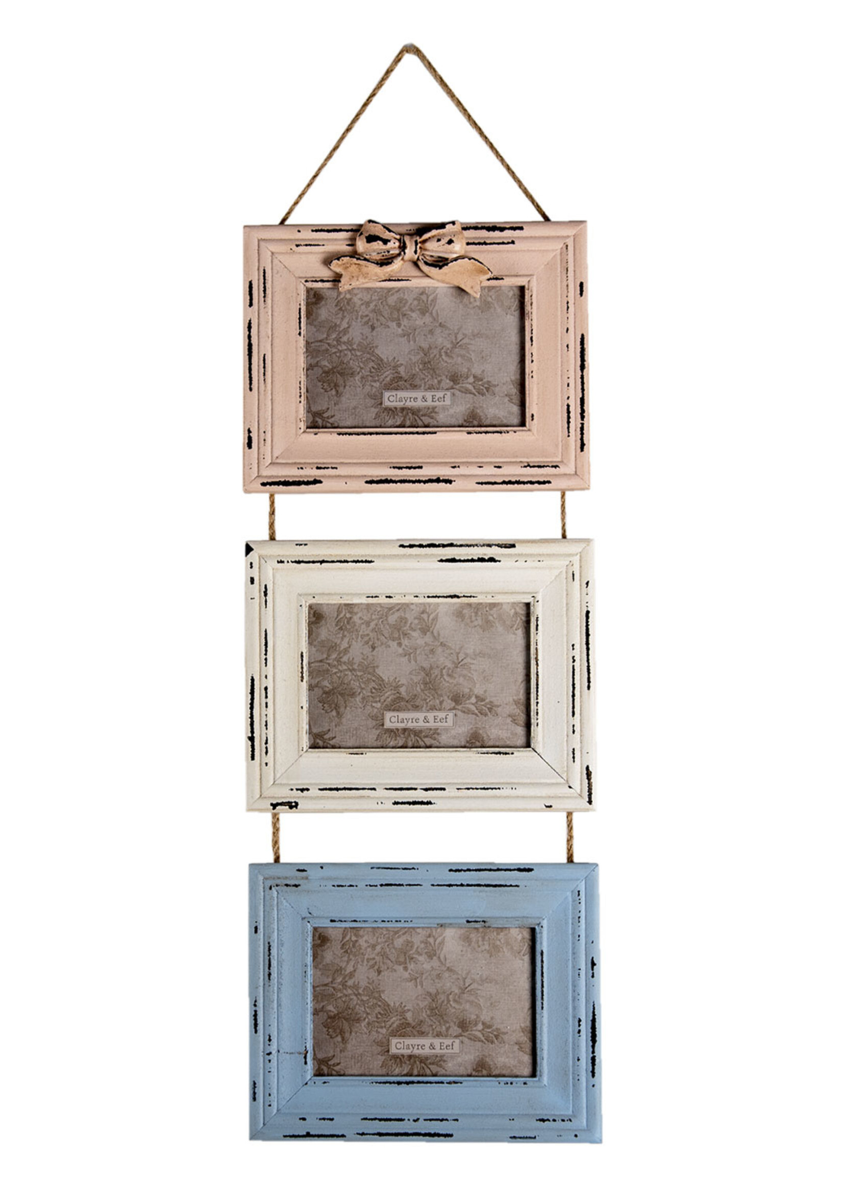 Clayre & Eef Cadre photo (3) 19*3*59 cm / 13*9 cm 2F0876