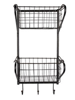 Clayre & Eef Étagère murale 31*22*63 cm 5Y0965