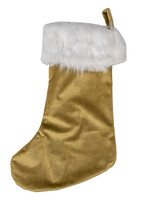 Clayre & Eef Decoratie kerstsok 30*45 cm 64957