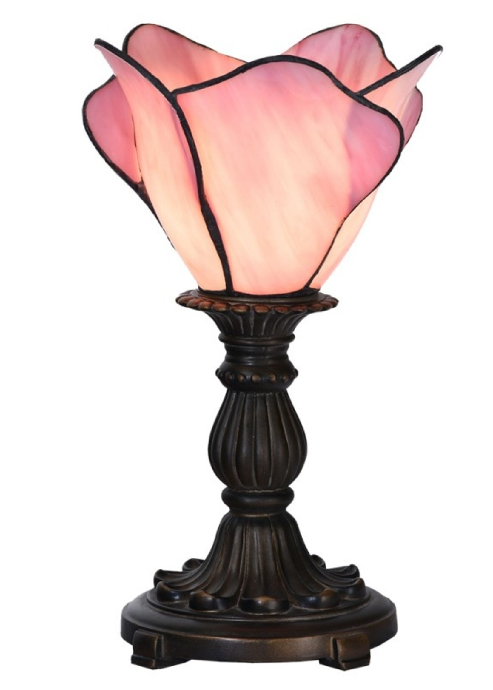 Clayre & Eef Lampe de table Tiffany Ø 20*30 cm E14/max 1*25W 5LL-6099