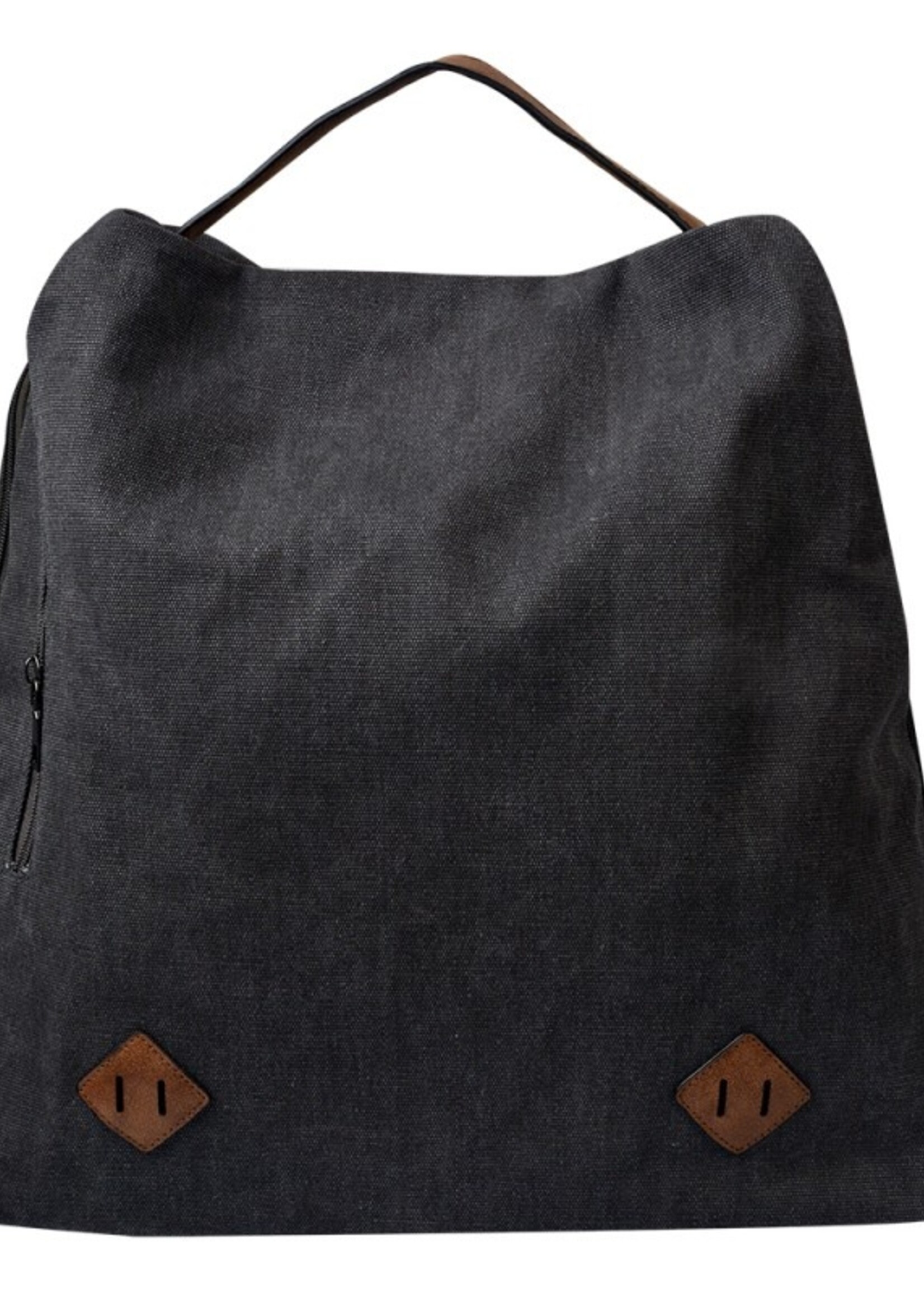 Clayre & Eef Sac 38*12*40 cm gris JZBG0255G