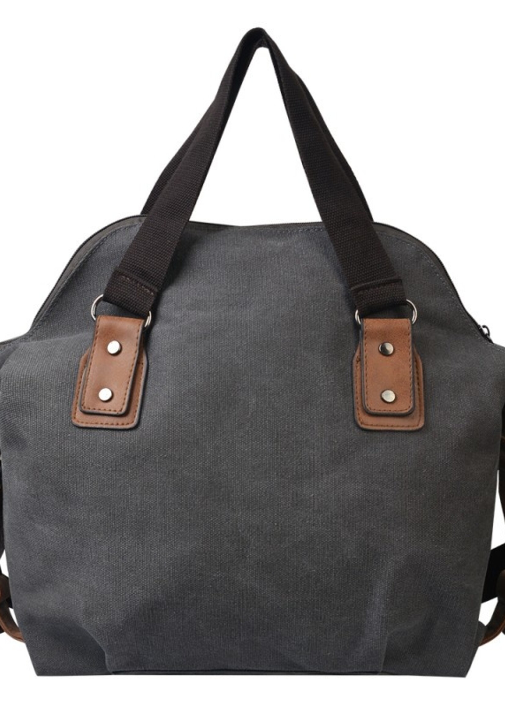 Clayre & Eef Tas 35*12*33 cm grijs JZBG0253G