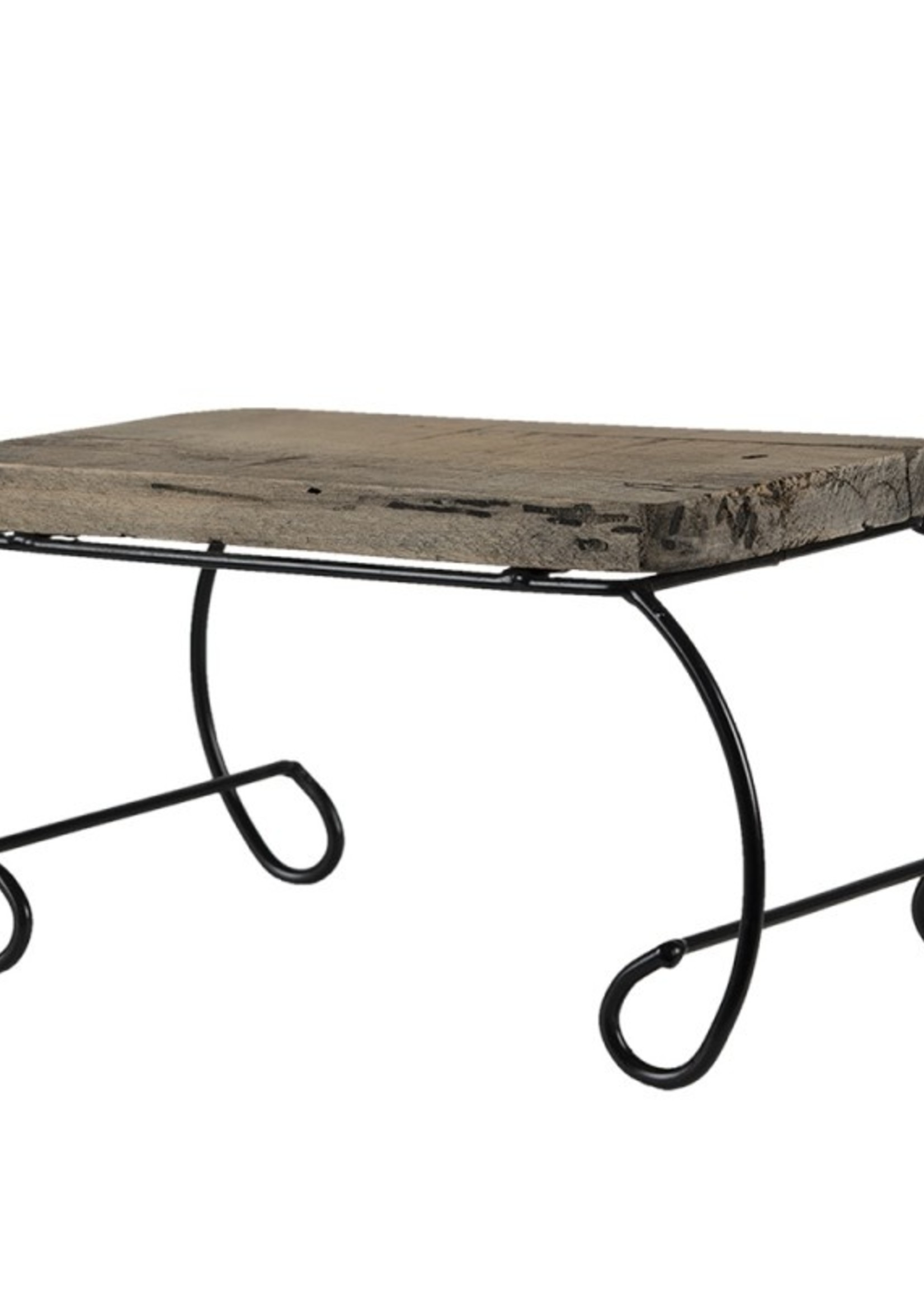 Clayre & Eef Plantentafeltje 28*14*15 cm 64947