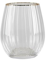 Clayre & Eef Verre à boire Ø 9*10 cm 6GL3250