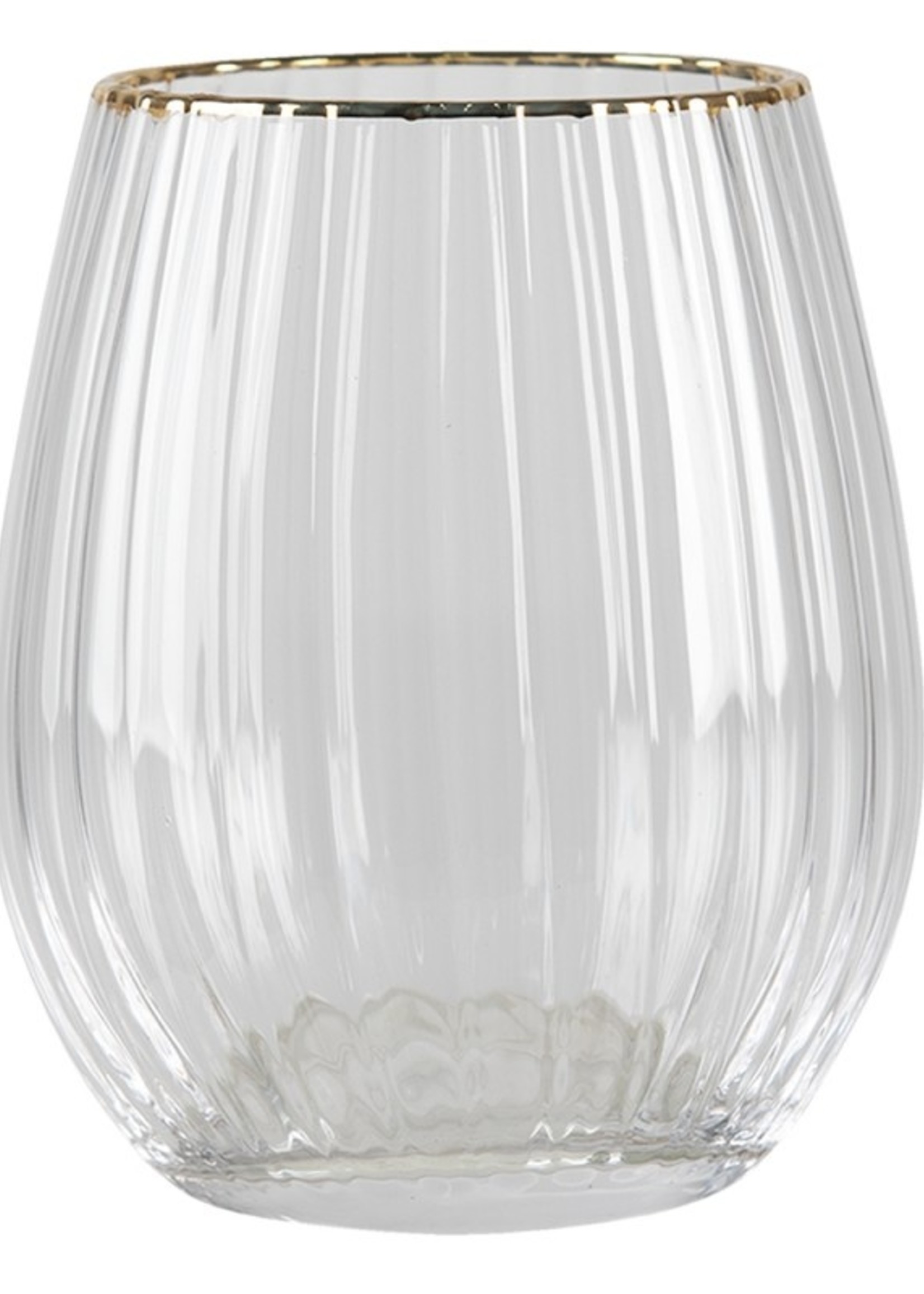 Clayre & Eef Drinkglas Ø 9*10 cm 6GL3250