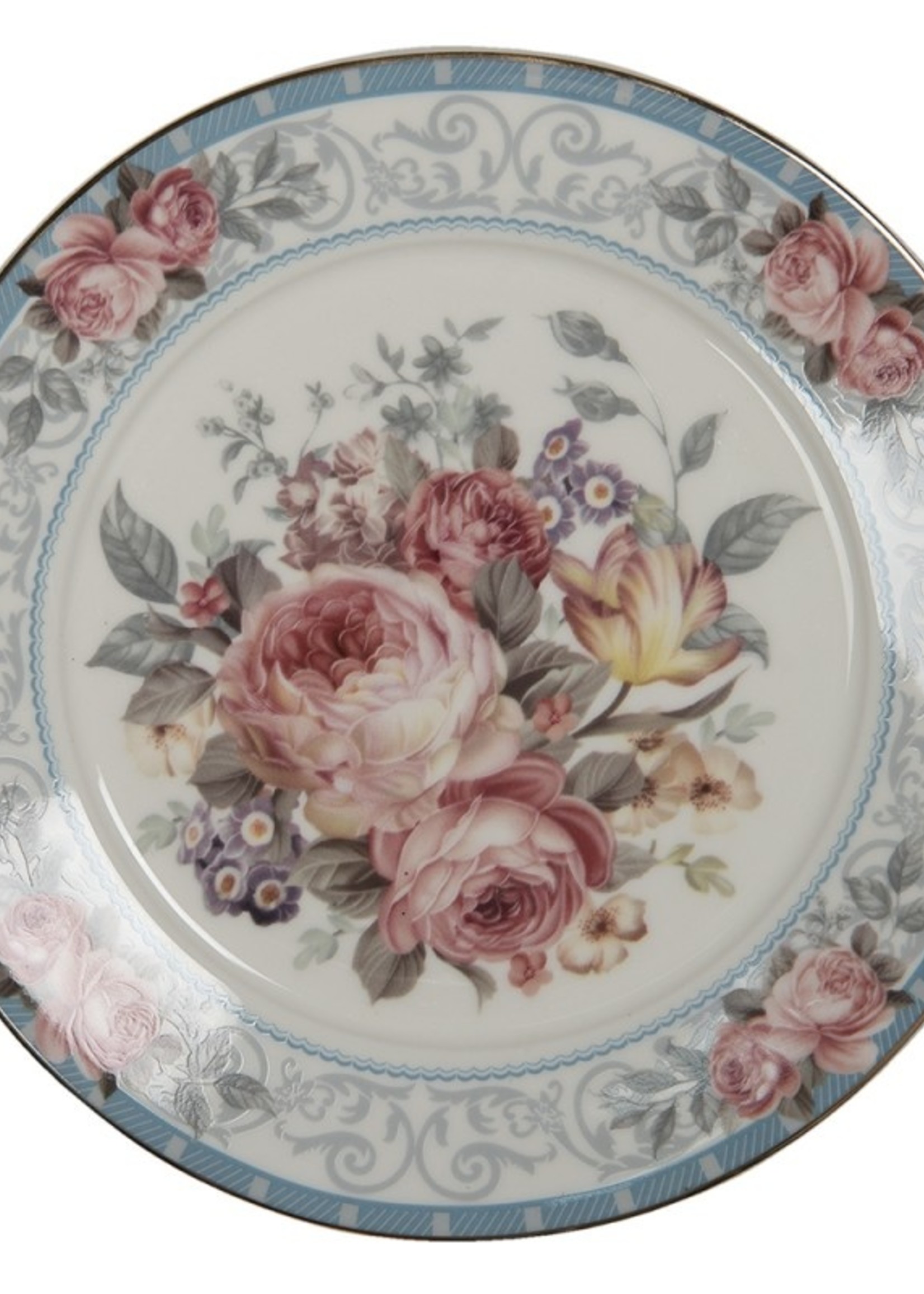 Clayre & Eef Petite assiette Ø 21*2 cm PECDP