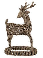 Clayre & Eef Decoratie rendier 30*20*49 cm 6RO0547