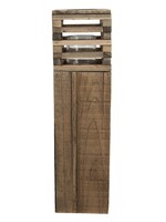 Clayre & Eef Lanterne 14*14*52 cm 6H2088