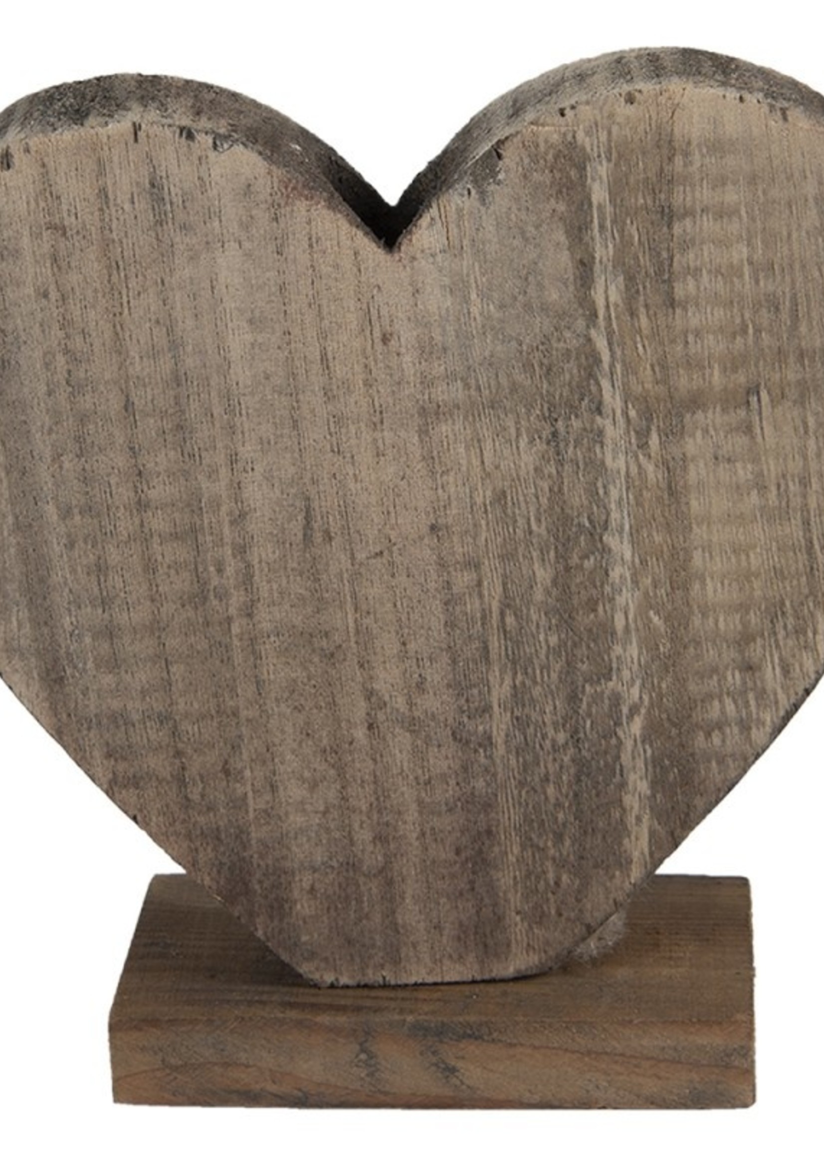 Clayre & Eef Decoratie hart 19*7*19 cm 6H2137