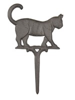 Clayre & Eef Déco à planter chat 20*1*35 cm 6Y4618