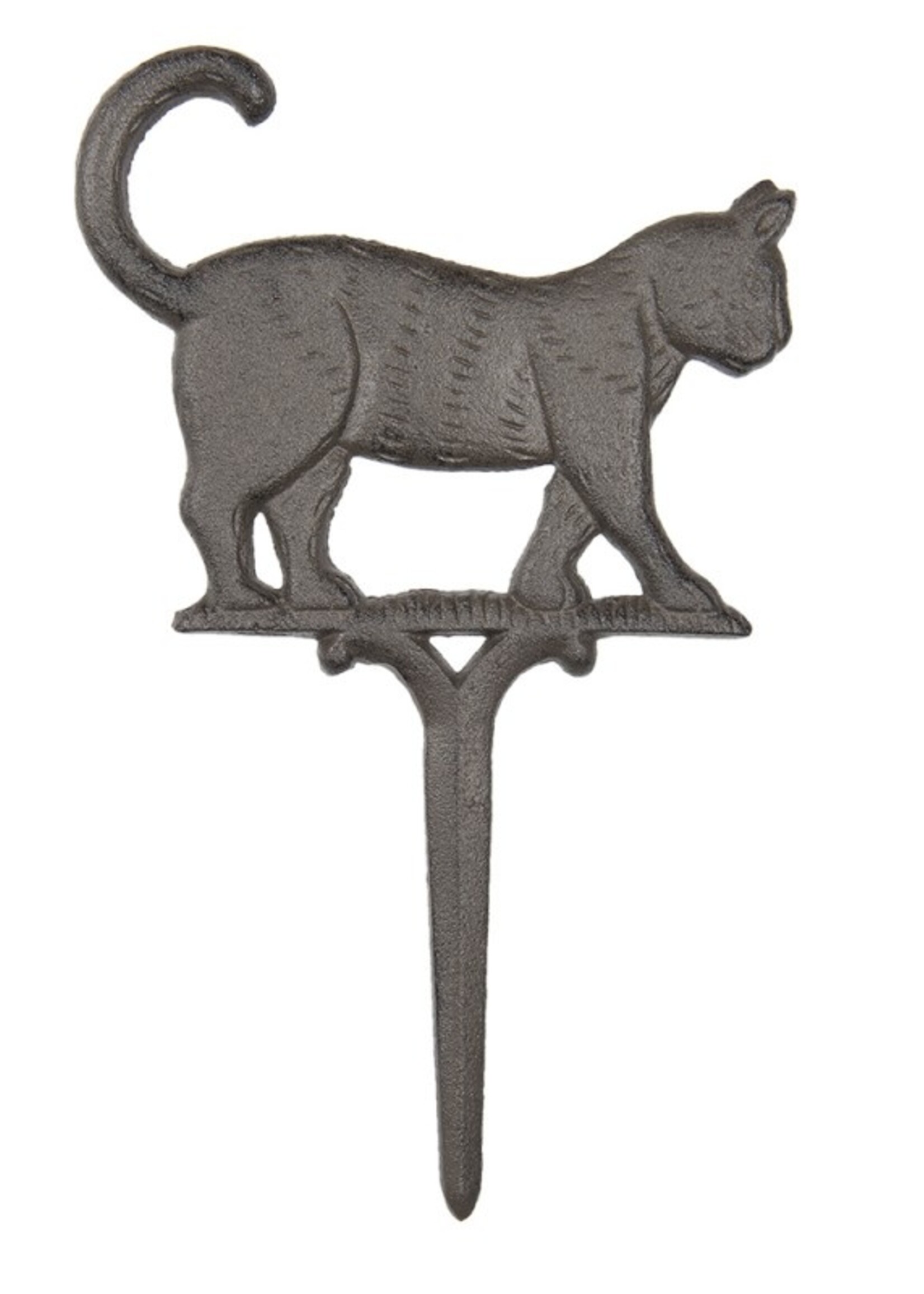 Clayre & Eef Tuinprikker kat 20*1*35 cm 6Y4618