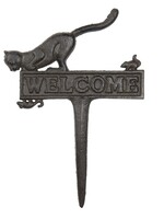 Clayre & Eef Tuinprikker kat 22*1*31 cm 6Y4619