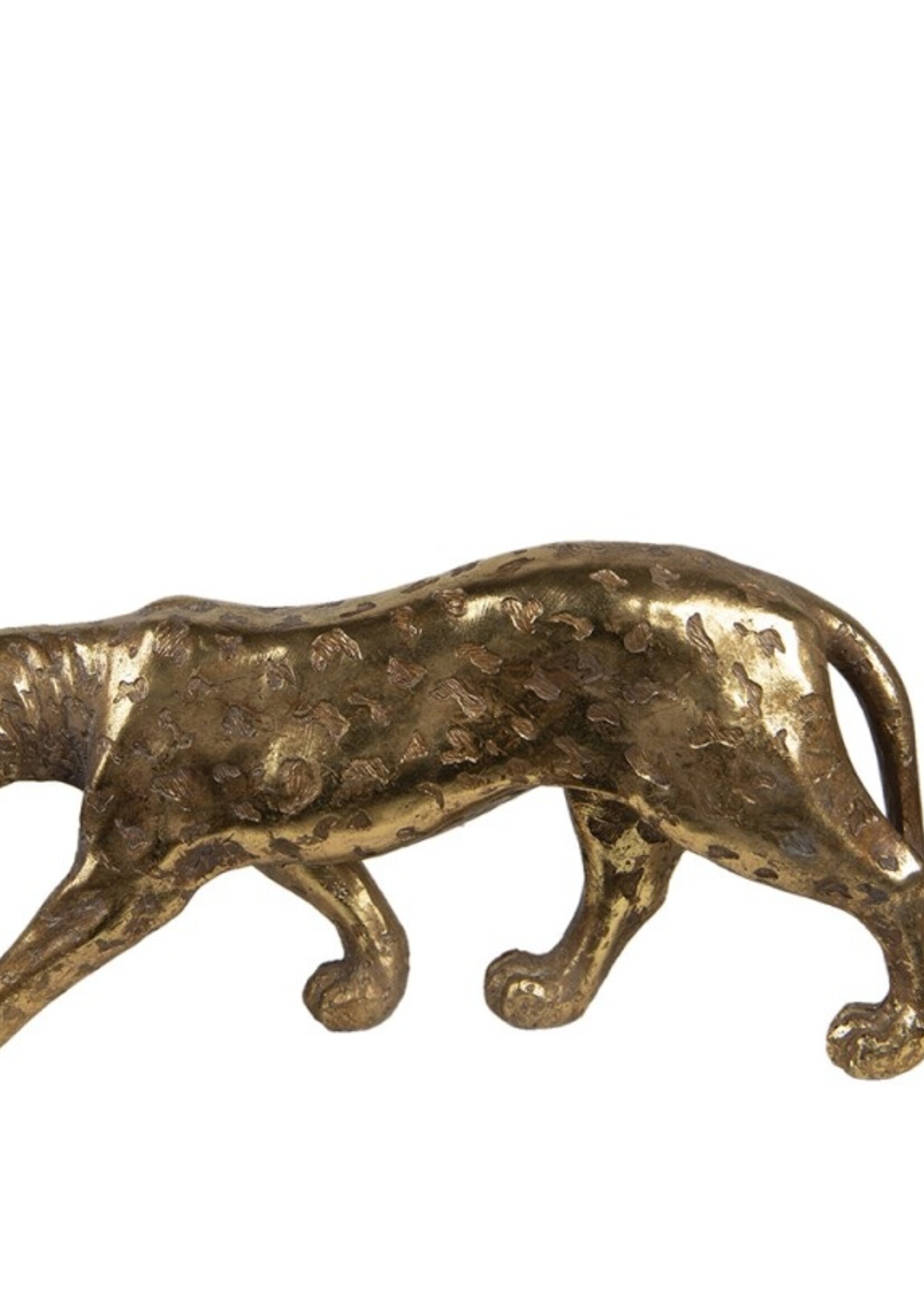 Clayre & Eef Décoration léopard 35*7*15 cm 6PR4764