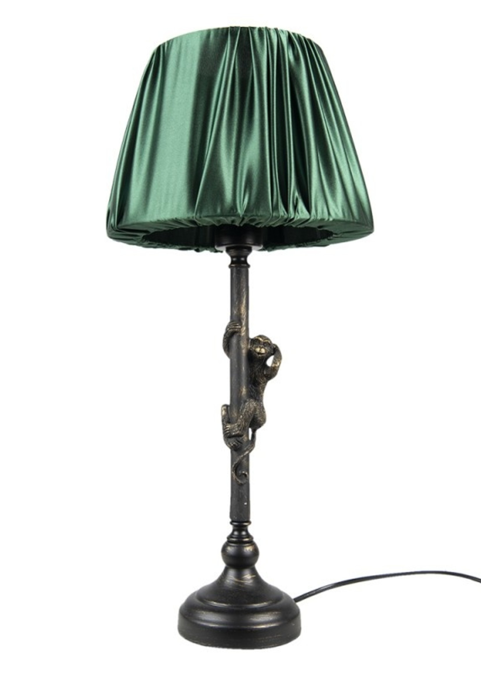 Clayre & Eef Lampe de table singe Ø 25*55 cm E27/max 1x 40W 6LMC0055