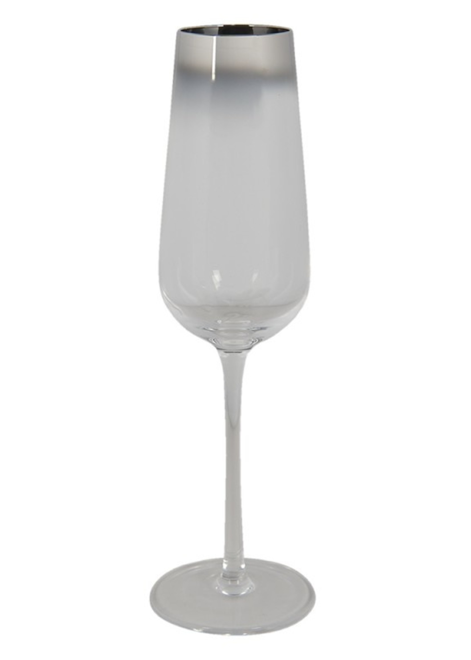 Clayre & Eef Verre à champagne Ø 8*26 cm / 320 ml 6GL3382