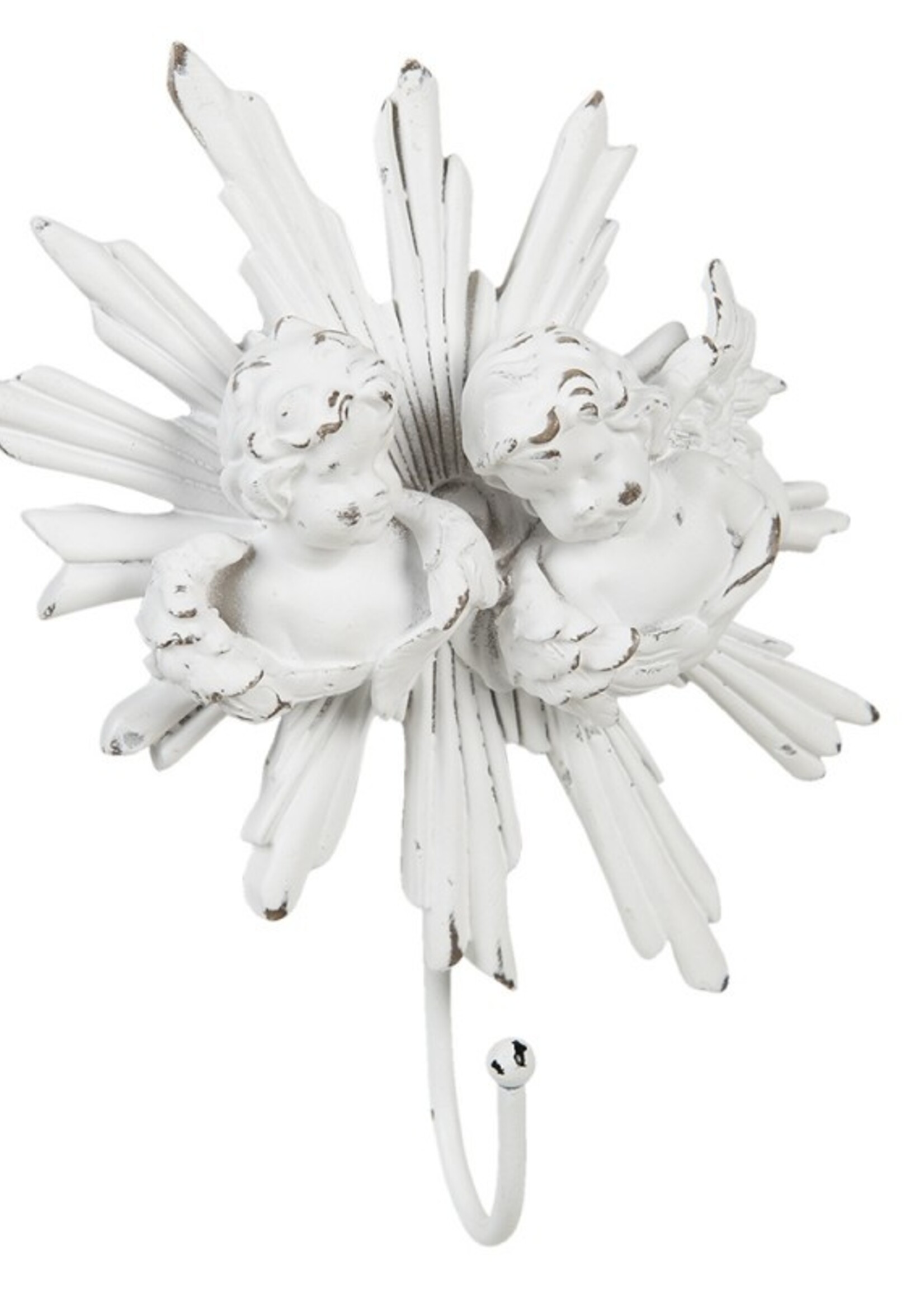 Clayre & Eef Crochet murale 15*5*23 cm 6PR3519