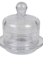 Clayre & Eef Bocal avec couvercle Ø 9*10 cm 6GL3394