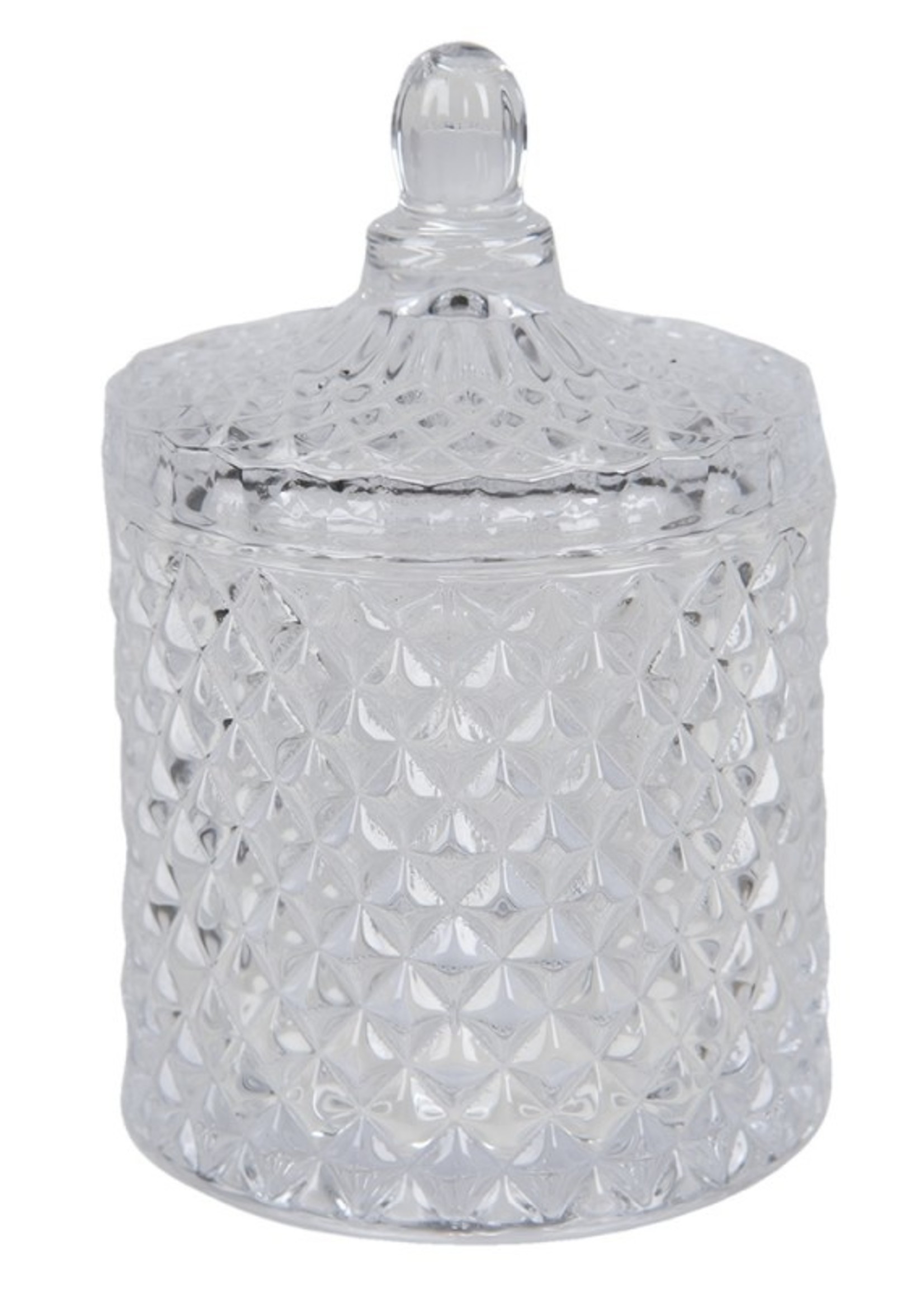 Clayre & Eef Bocal avec couvercle Ø 8*13 cm 6GL3390