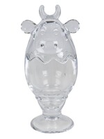 Clayre & Eef Bocal avec couvercle Ø 8*19 cm 6GL3387