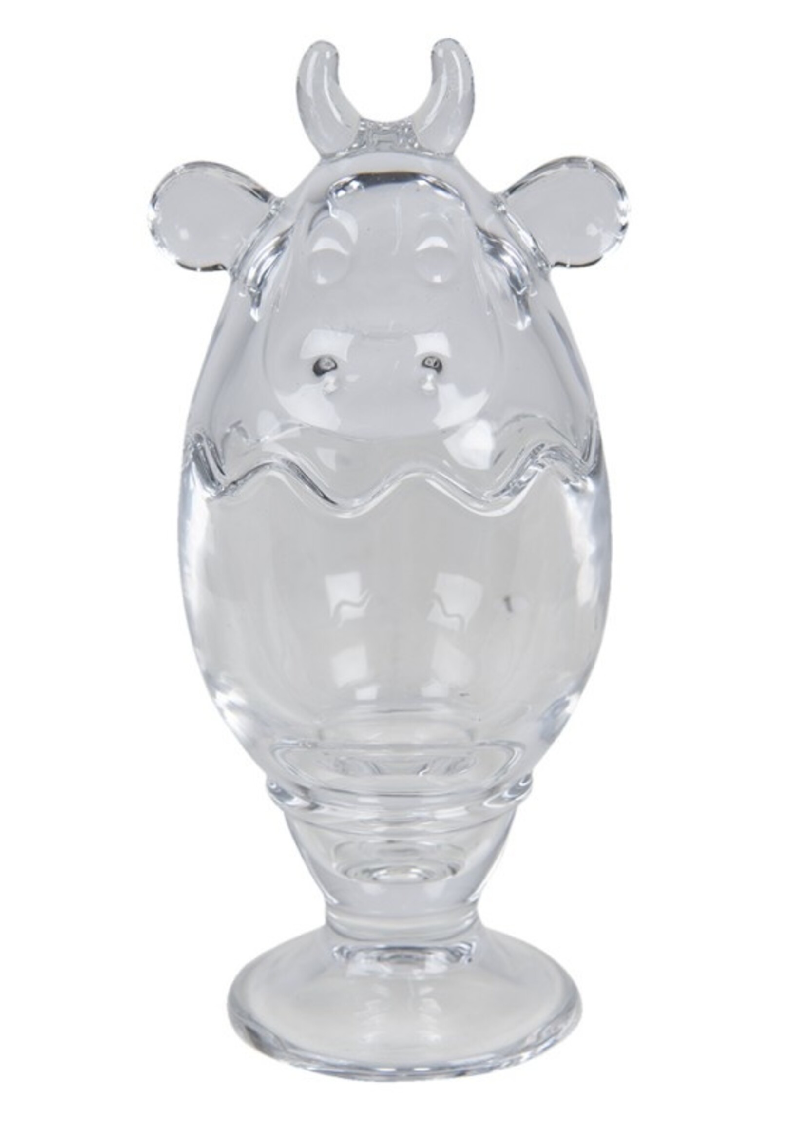 Clayre & Eef Bocal avec couvercle Ø 8*19 cm 6GL3387