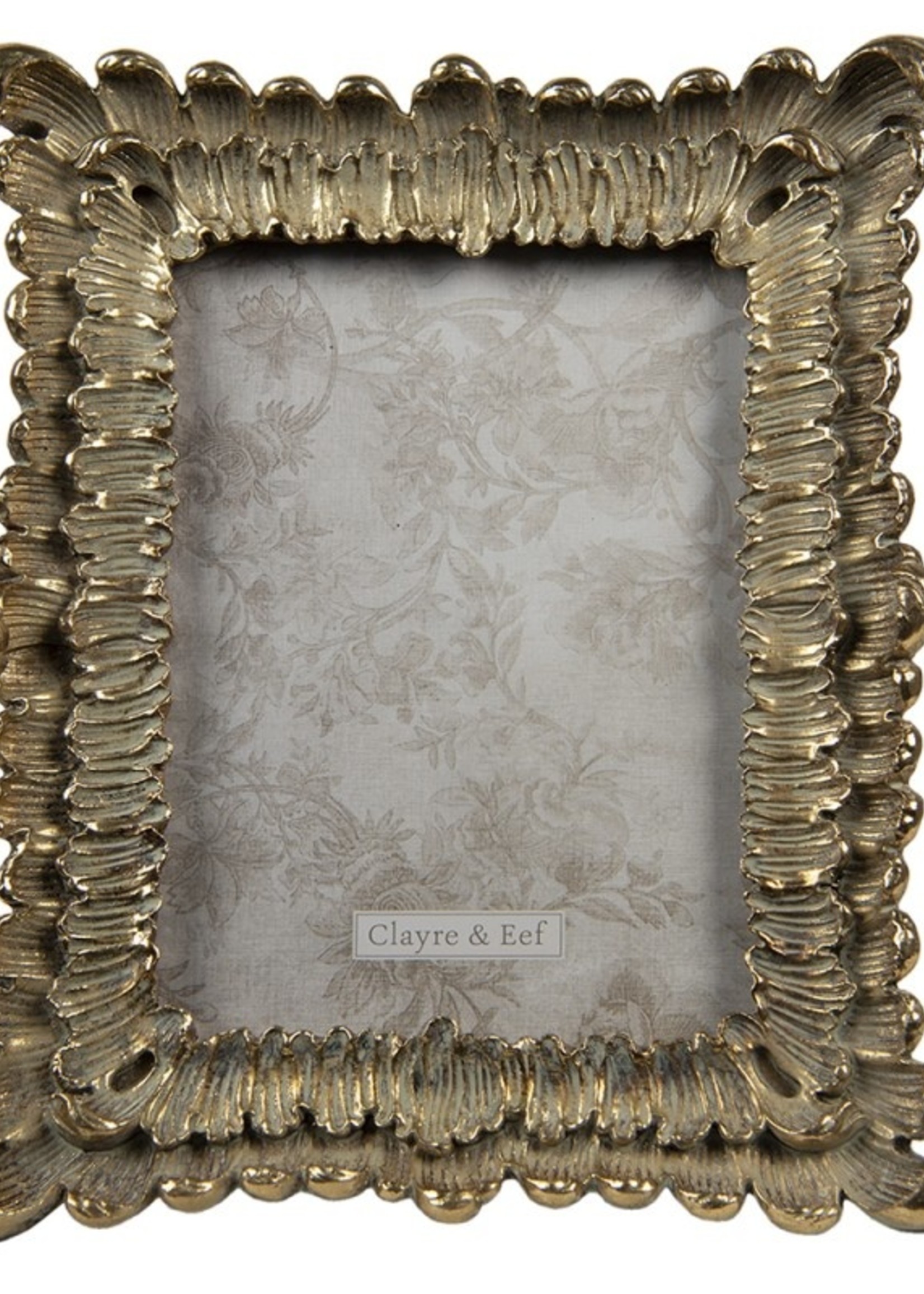 Clayre & Eef Fotolijst 21*3*24 cm / 13*18 cm 2F0868