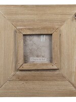 Clayre & Eef Fotolijst 25*2*25 cm / 9*9 cm 2F0845