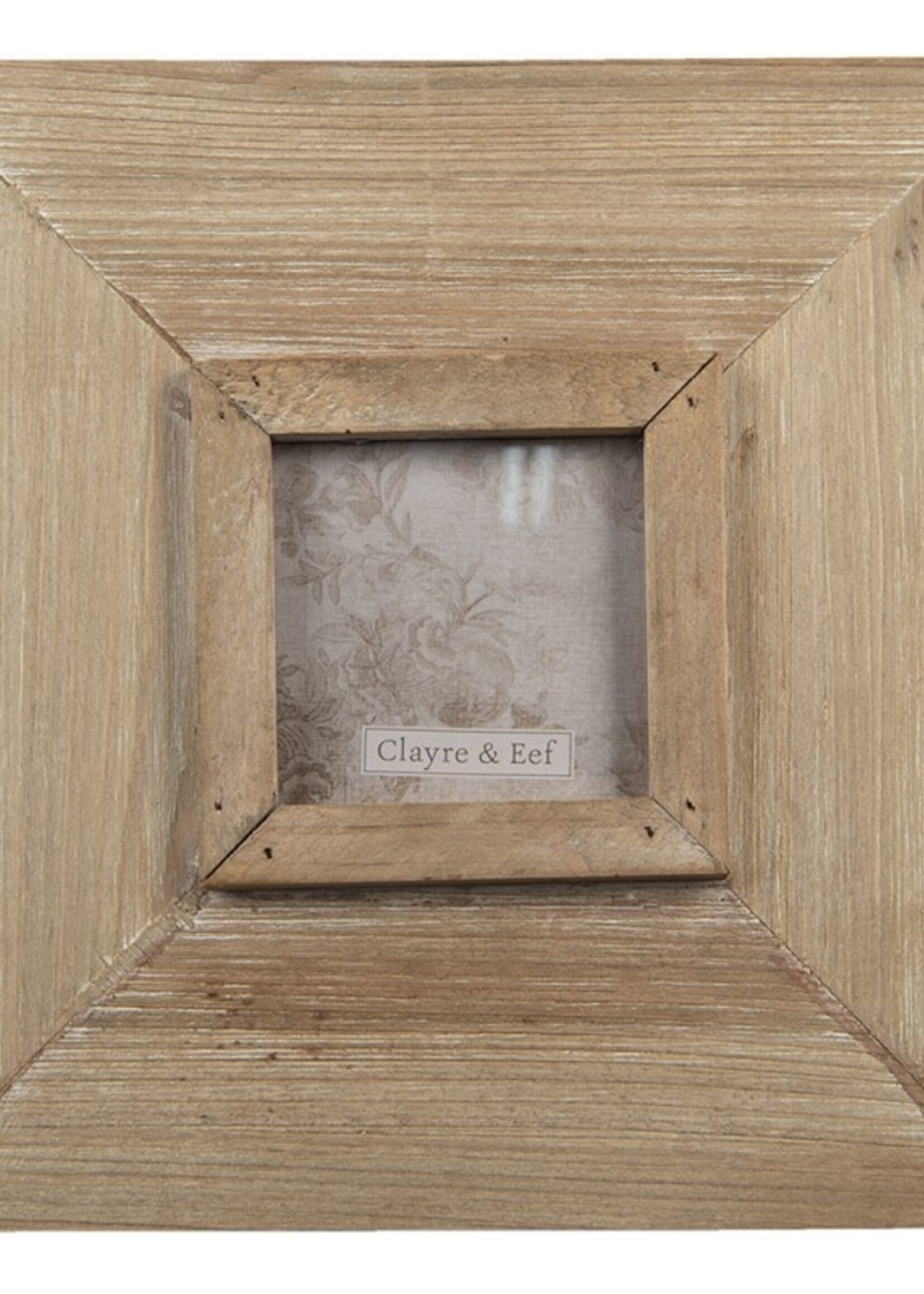 Clayre & Eef Cadre photo 25*2*25 cm / 9*9 cm 2F0845
