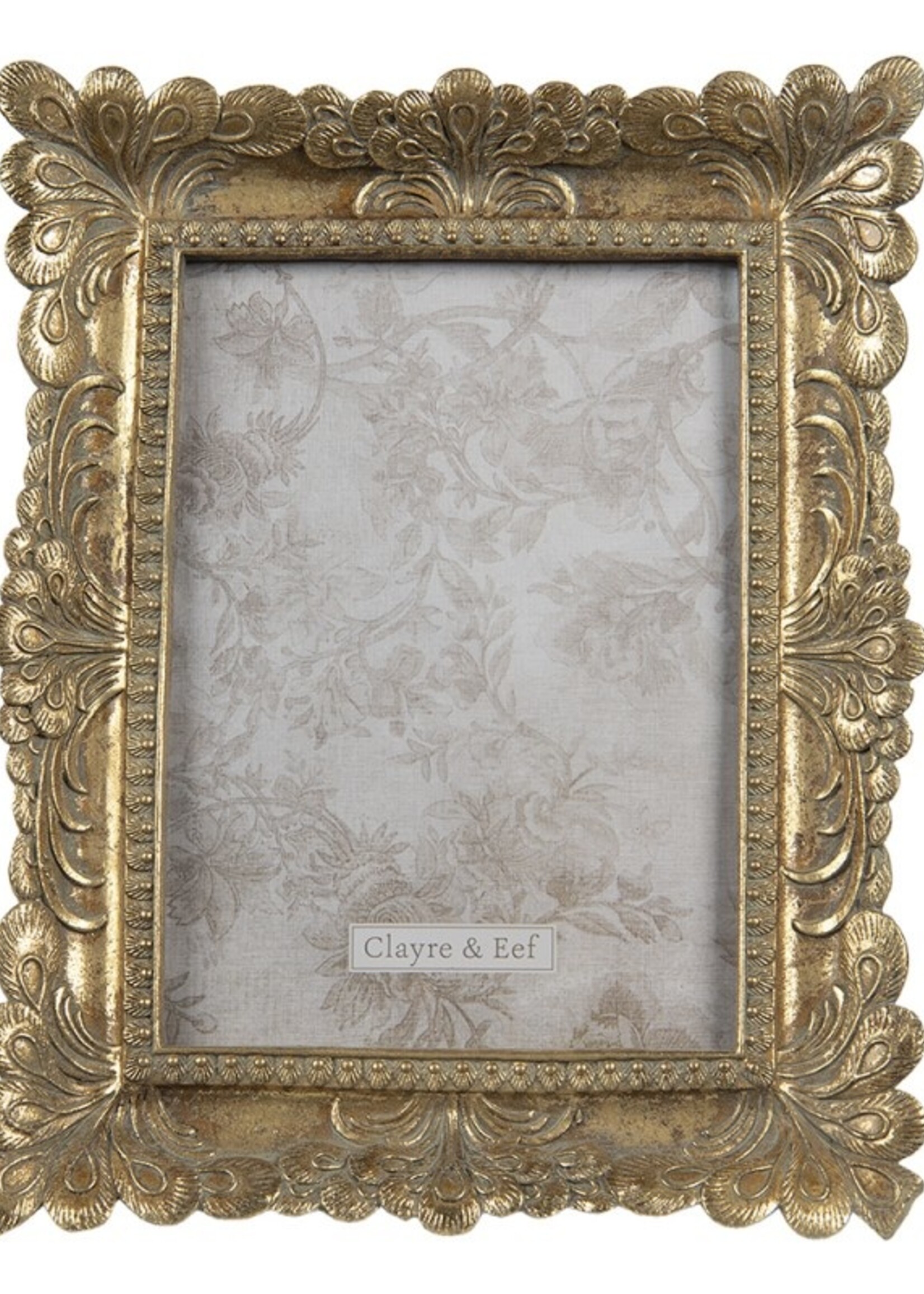 Clayre & Eef Fotolijst 19*2*24 cm / 13*18 cm 2F0863