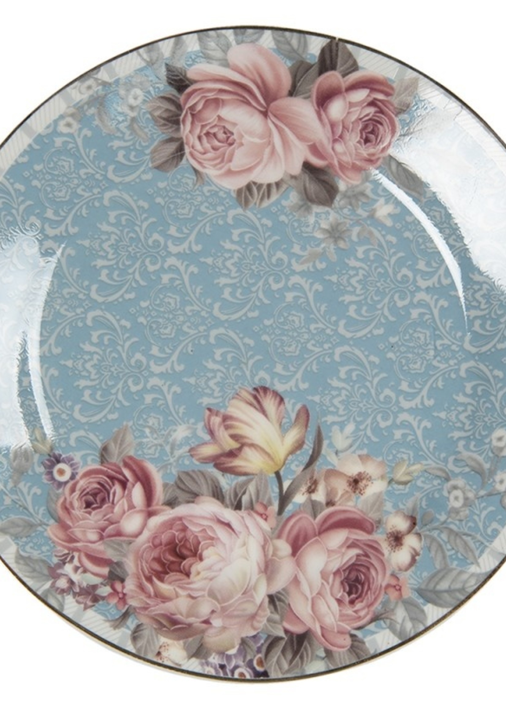 Clayre & Eef Assiette Ø 18*2 cm PECTP