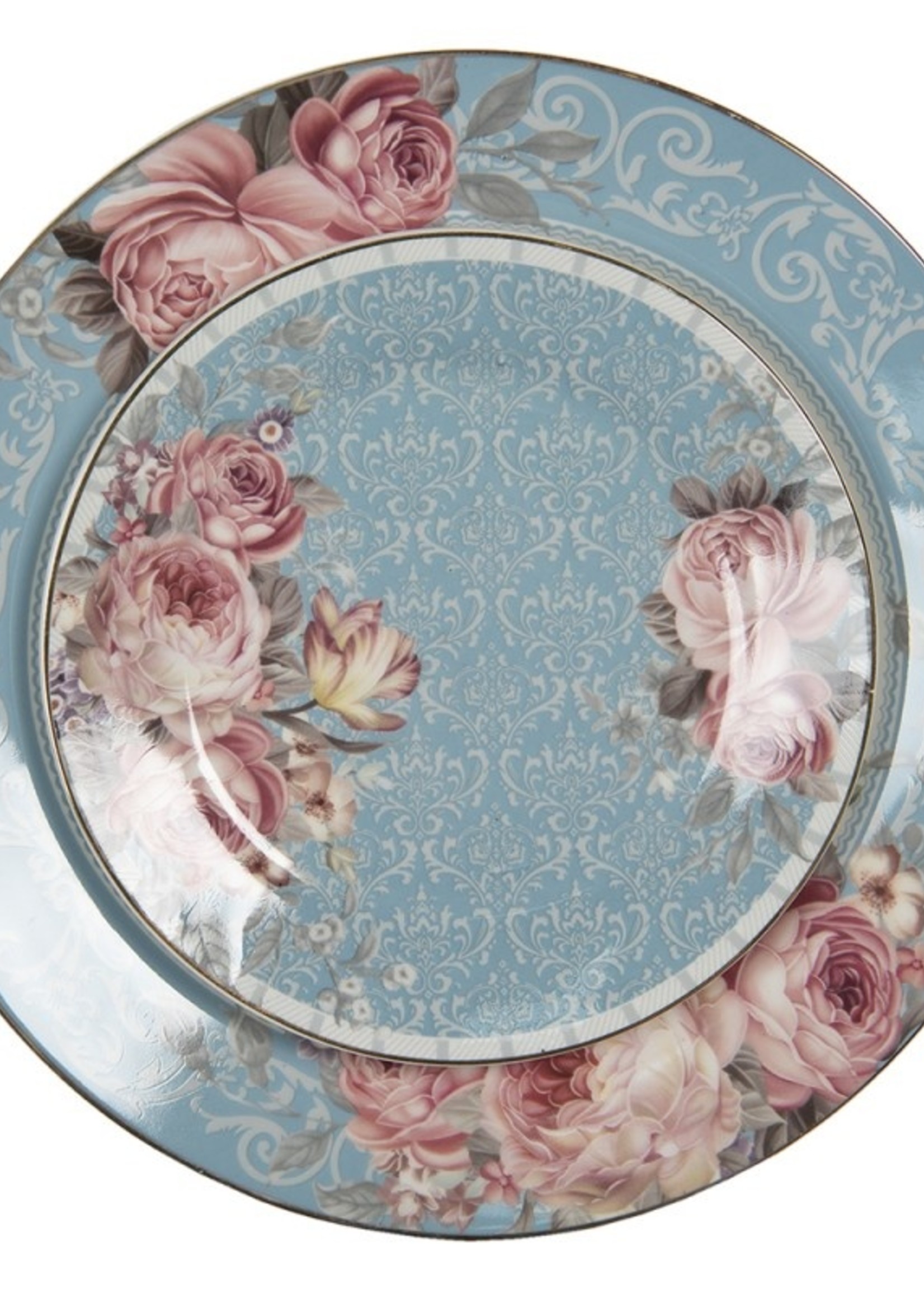 Clayre & Eef Bord Ø 18*2 cm PECTP