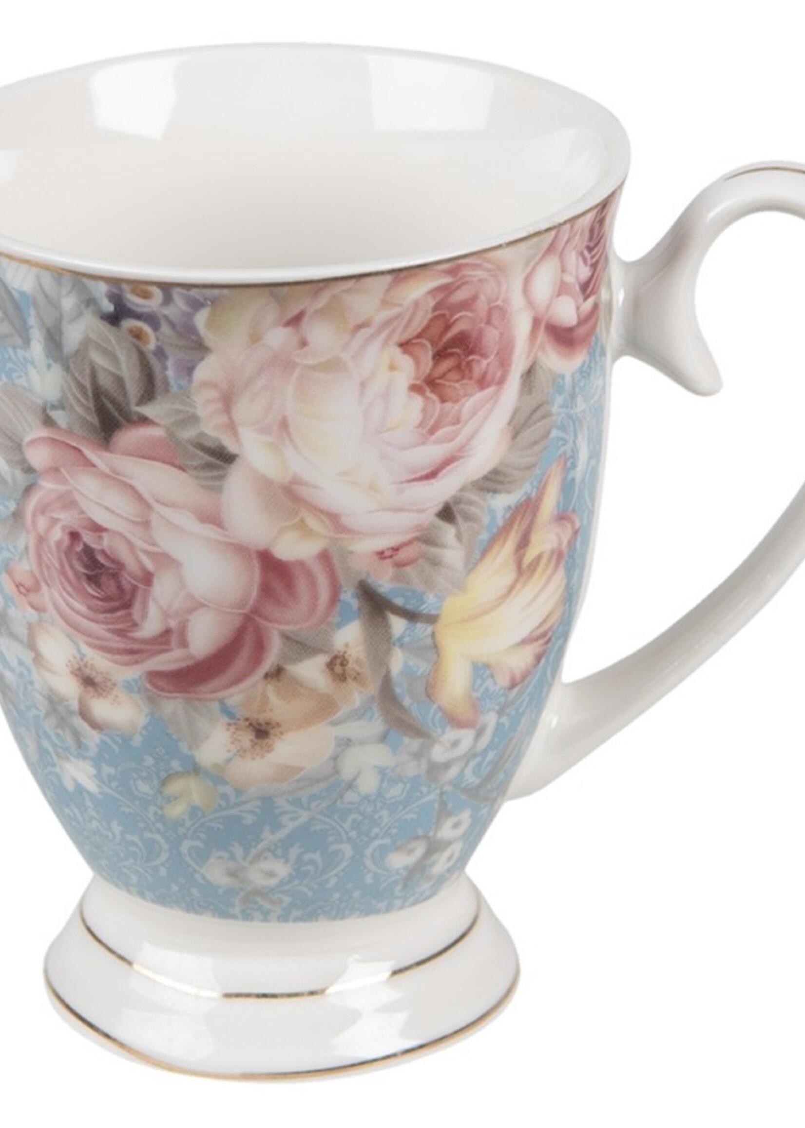 Clayre & Eef Mug 11*8*10 cm / 300 ml PECMU